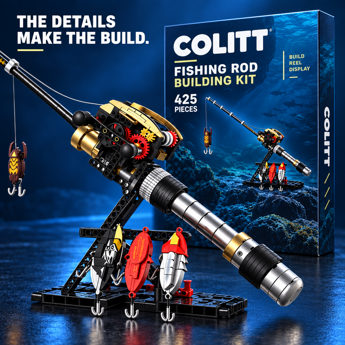 Fishing Rod Building Block set