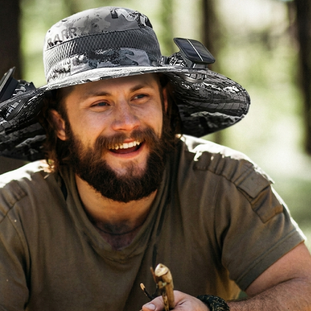 The Solar Fan Hat
