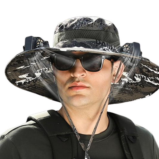 Colitt - Fishing Hat With Built In Fan