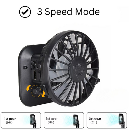 Colitt - Fishing Hat With Built In Fan