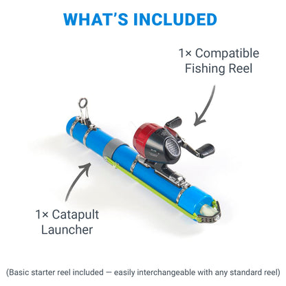 Catapult fishing rod + reel kit