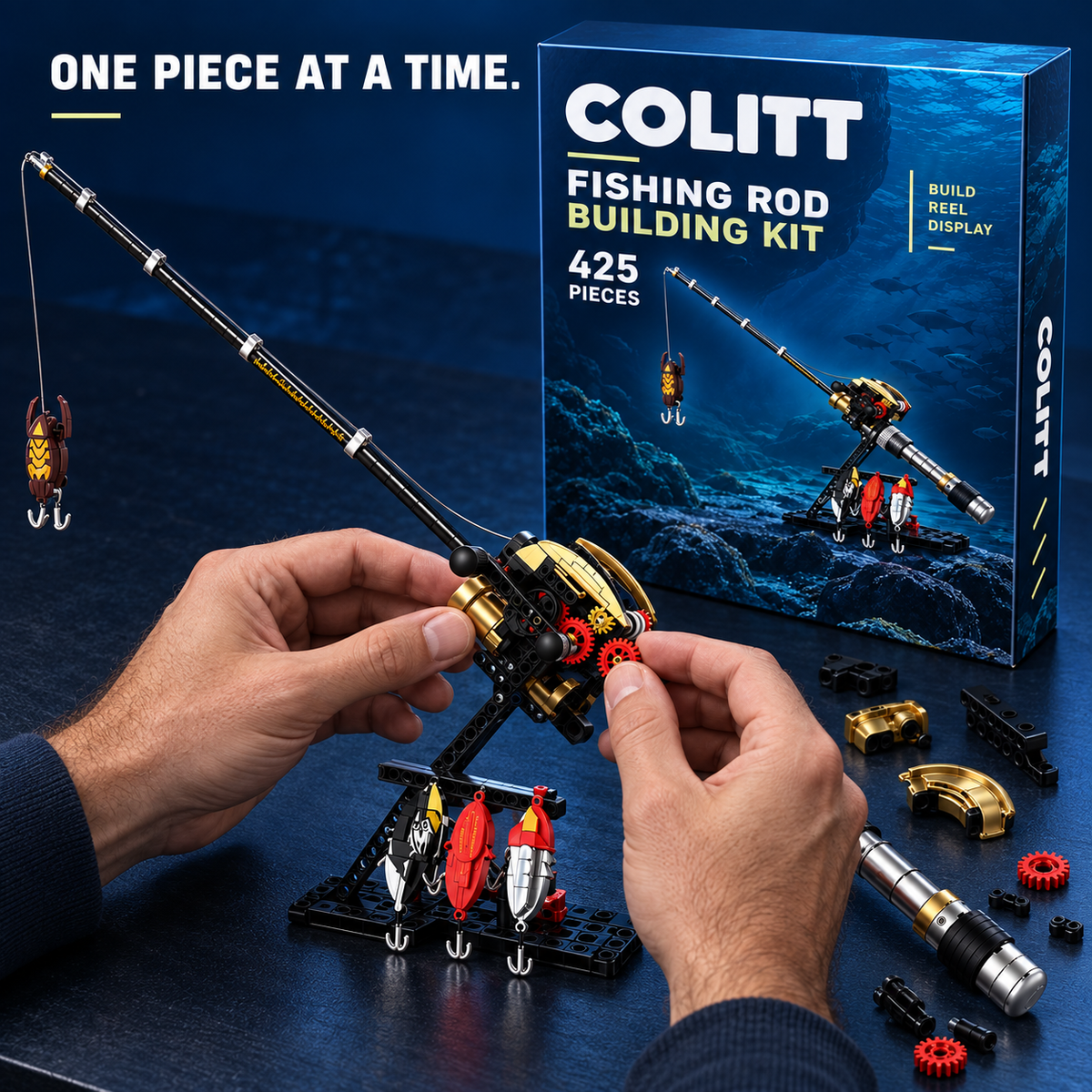 Fishing Rod Building Block set
