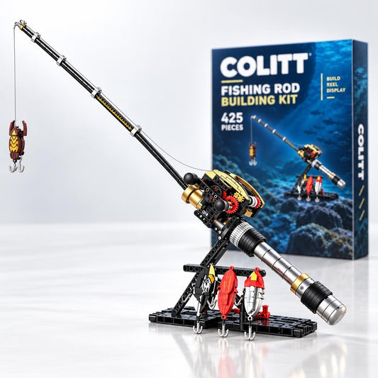 Mechanical Fishing Rod & Reel Building Kit