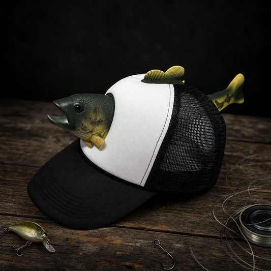 3D Trout Trucker Hat