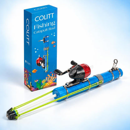 Catapult fishing rod + reel kit