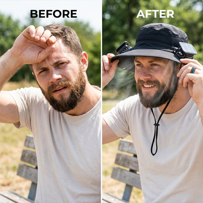 The Solar Fan Hat