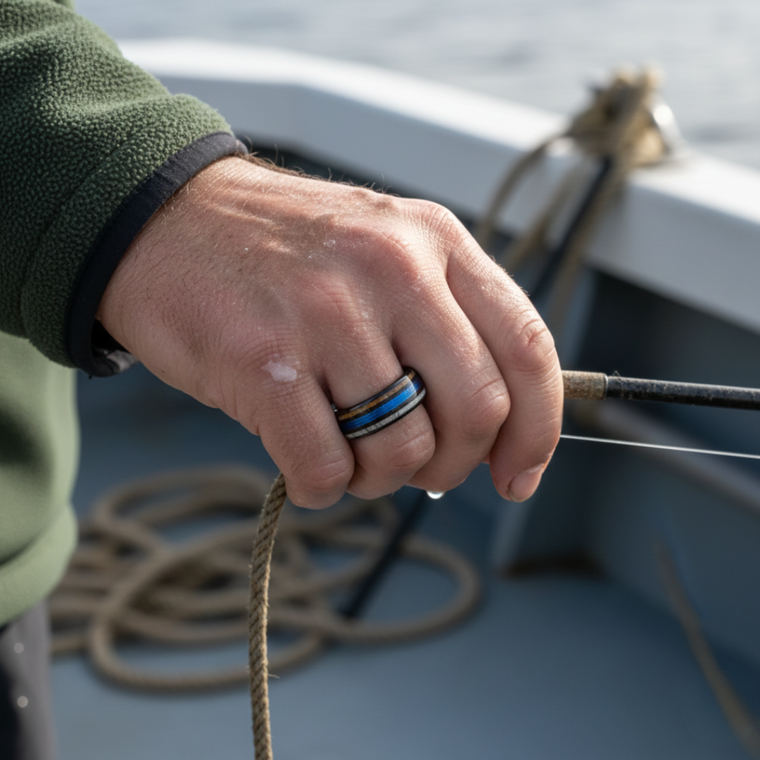 The Angler’s Line Ring
